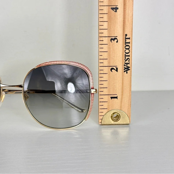 Gucci GG0400S 001 Endurance Sunglasseses Pink/Gold NEW - Picture 13 of 14